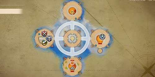 DQ7リイマジンド_天上の神殿復活後のMAP