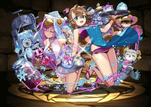 かき氷屋の店員・メニット＆チャオリン