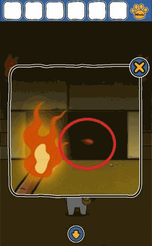 白猫の大冒険～ピラミッド編～_赤い玉