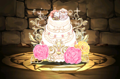 たまドラウェディングケーキ