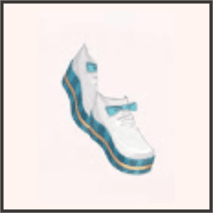 厚底シューズ（ミント）