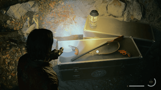 エステベスと話して武器を回収する