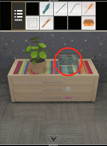 屋根裏部屋からの脱出