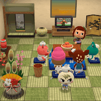 攻略班のお正月レイアウトの画像