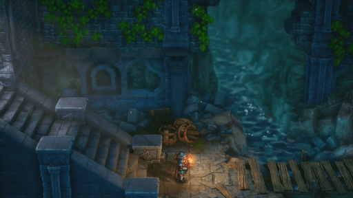 ドラクエ1リメイク_岩山の洞窟