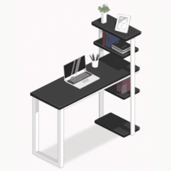 モダンデスク・黒