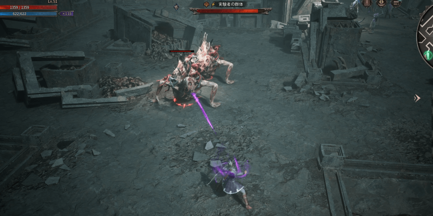 操作性が高く安定した立ち回りをしやすい