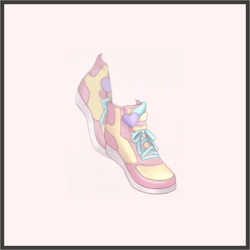 ガールズスニーカー（桃）