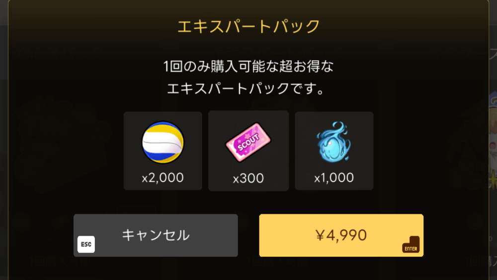 エキスパートパック