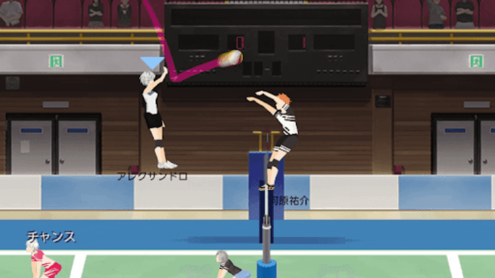 河原祐介はフェイントで対応する