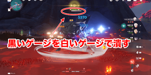 原神_色褪せた悲愴状態