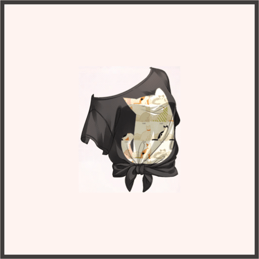 猫の独り言（黒）