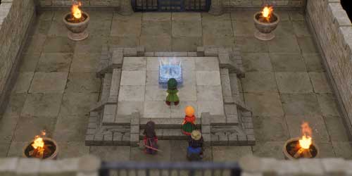 DQ7リイマジンド_なぞの神殿銀の台座