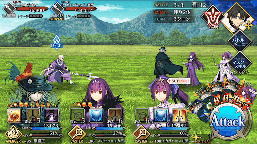 fgo-ダイヤモンドヘッド_バトル