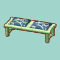 たなばたまつりのベンチ