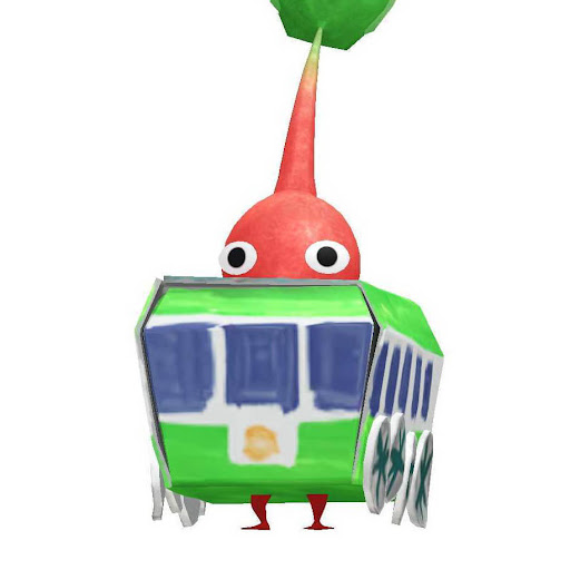 電車のペーパークラフト