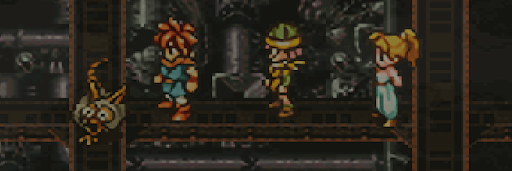 クロノトリガー_未来_逃げるネズミ