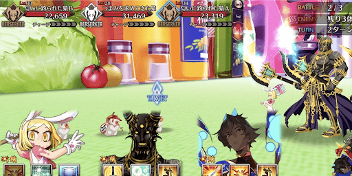 fgo-特訓おいしい料理の練習_バトル2