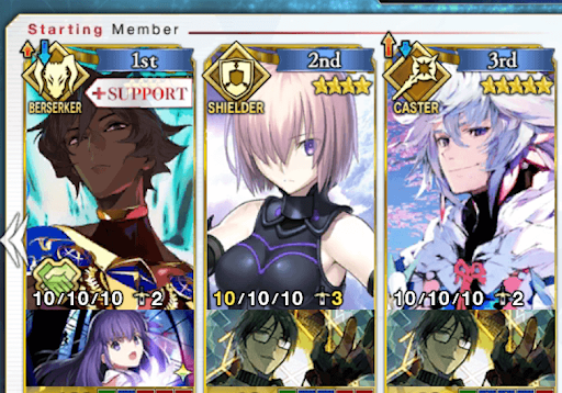 fgo-マシュマーリン　おすすめ編成