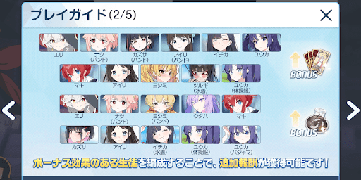 イベントボーナス