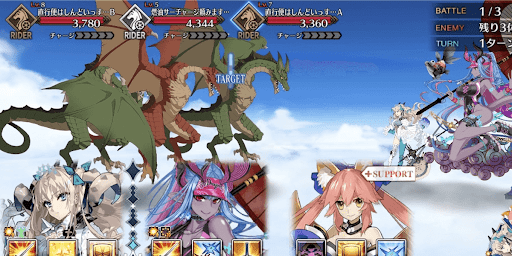 fgo-ドバイ観光高さにこだわる女神様_バトル1