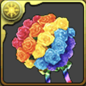 幸福のパズドラブーケ【虹】