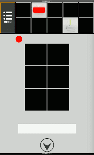 GarageHouse_ベットの隣の棚_真ん中の棚_赤丸の位置に合わせる_線の形を入力する
