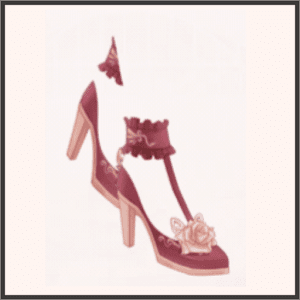 百花ダンスシューズ