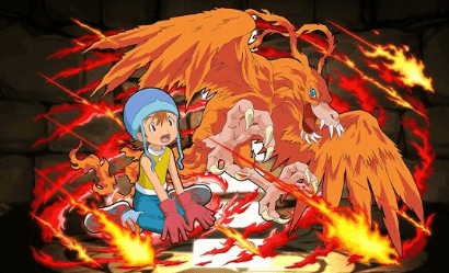 武之内空＆バードラモン