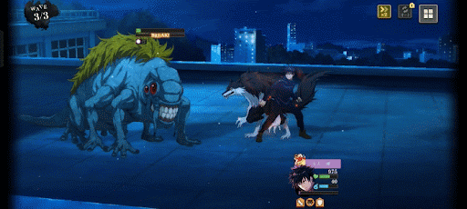 玉犬召喚後の被ダメ軽減や追加ダメが優秀