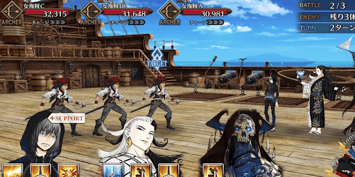 fgo-海賊ハント2戦