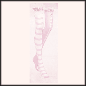 R-ハート＆ストライプ