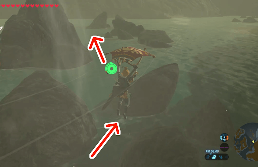 ゼルダBotW_ゴールまでの道のり03