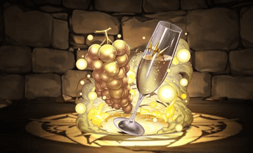 シャンペリオスのグラス