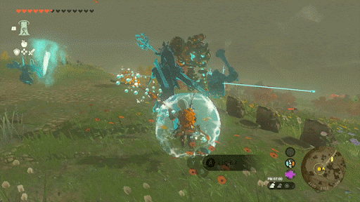 ワープマーカー_落下突き