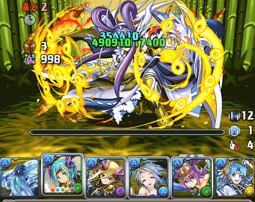 リーダー助っ人固定チャレンジ5クリアパーティ