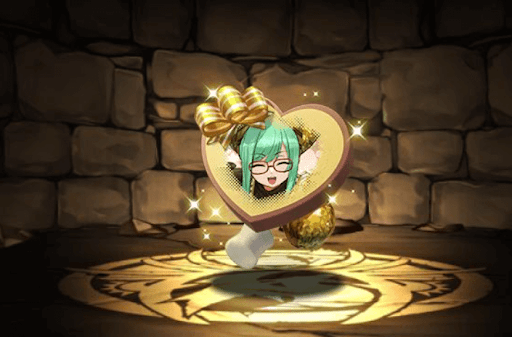 張り切る守護神・アテナのショコラ