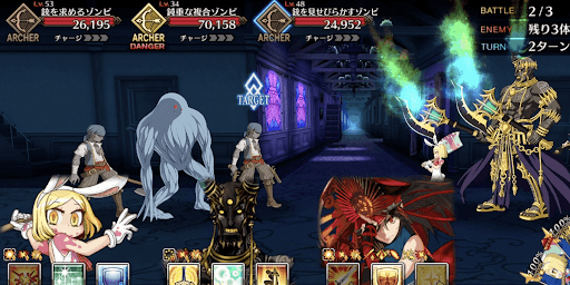 fgo-ゴーストルーム行列のできる密売所_バトル2