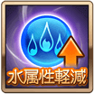 水属性軽減