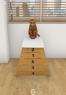 Schoolしょんぼりチャーリーと不思議な教室_跳び箱の数字