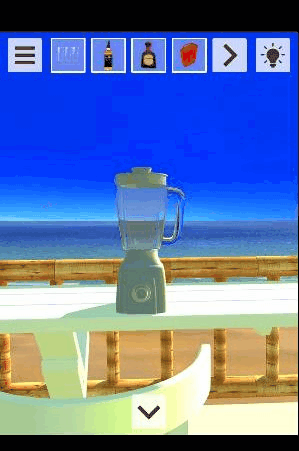 ビーチからの脱出-新作脱出げーむ_レモンジュース