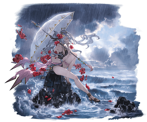 波上に力匂い立つ艶花・フラウ