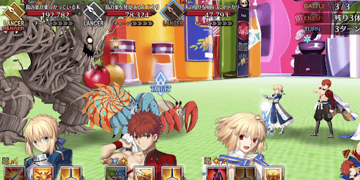 fgo-特訓最高の食材を求めて_バトル3