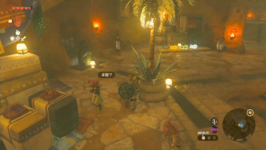 雷の神殿_①地下街の絵