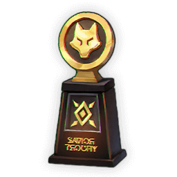 K.I.優秀社員のトロフィー