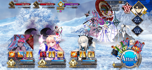 fgo-乱れ咲くなり氷花1戦①