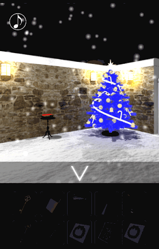 ホワイトクリスマス2_クリスマスツリーの色