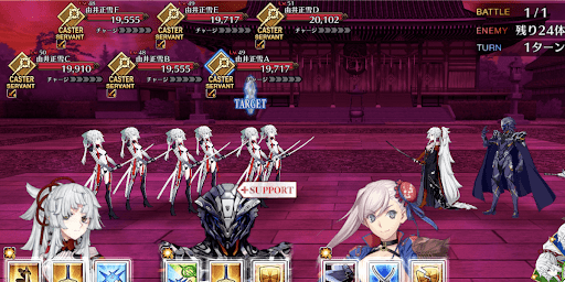 fgo-剣客残影 地獄篇1戦①