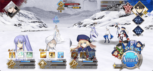 fgo-リコレクションクエスト「アナスタシア戦」1/1-3