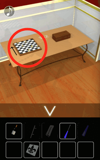 月の見える城からの脱出_電気のスイッチ